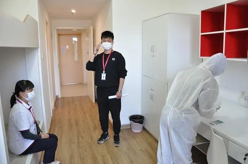 准备就绪！光华剑桥举行疫情防控预演图片_140737488355327