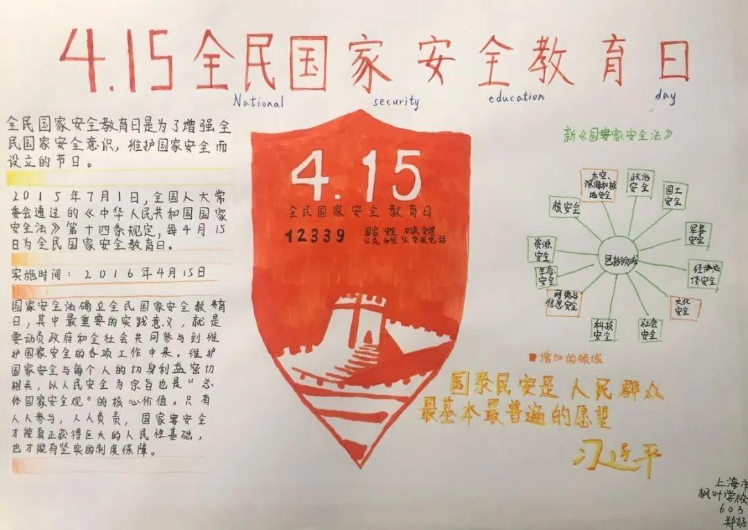 国家安全，我们才安全——六年级国家安全教育日主题活动图片_63