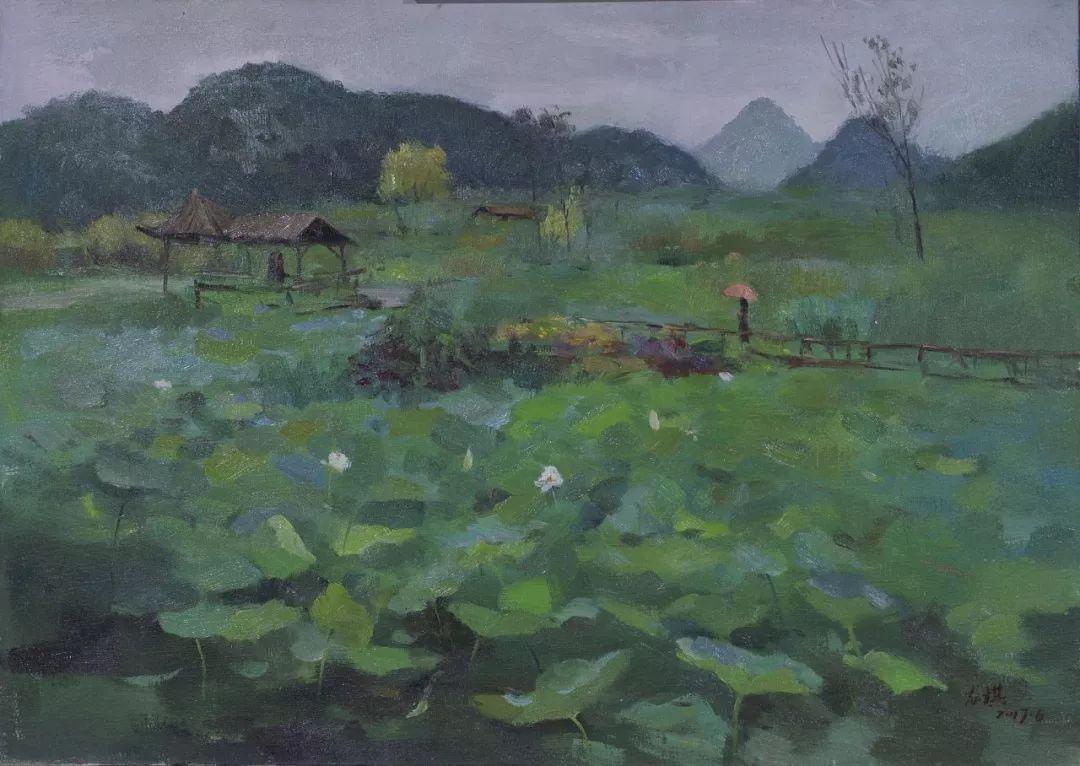 遇见•当七彩云南邂逅上海平和——新经典学院派油画作品展图片_63