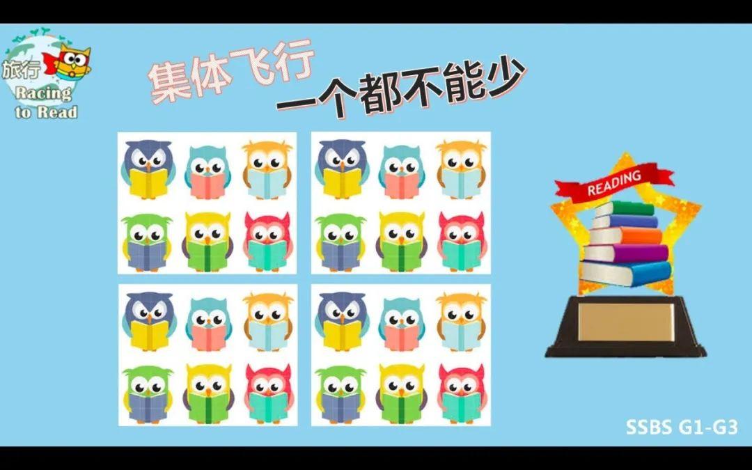 G1-G3 | 插上阅读的翅膀,助你展翅高飞!—— Reading Race小猫头鹰阅读飞行活动图片_63 G1-G3 | 插上阅读的翅膀,助你展翅高飞!—— Reading Race小猫头鹰阅读飞行活动图片_63