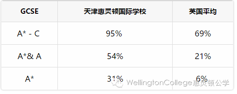 惠灵顿学子再创佳绩！Another Outstanding Year of GCSE Results!图片_3