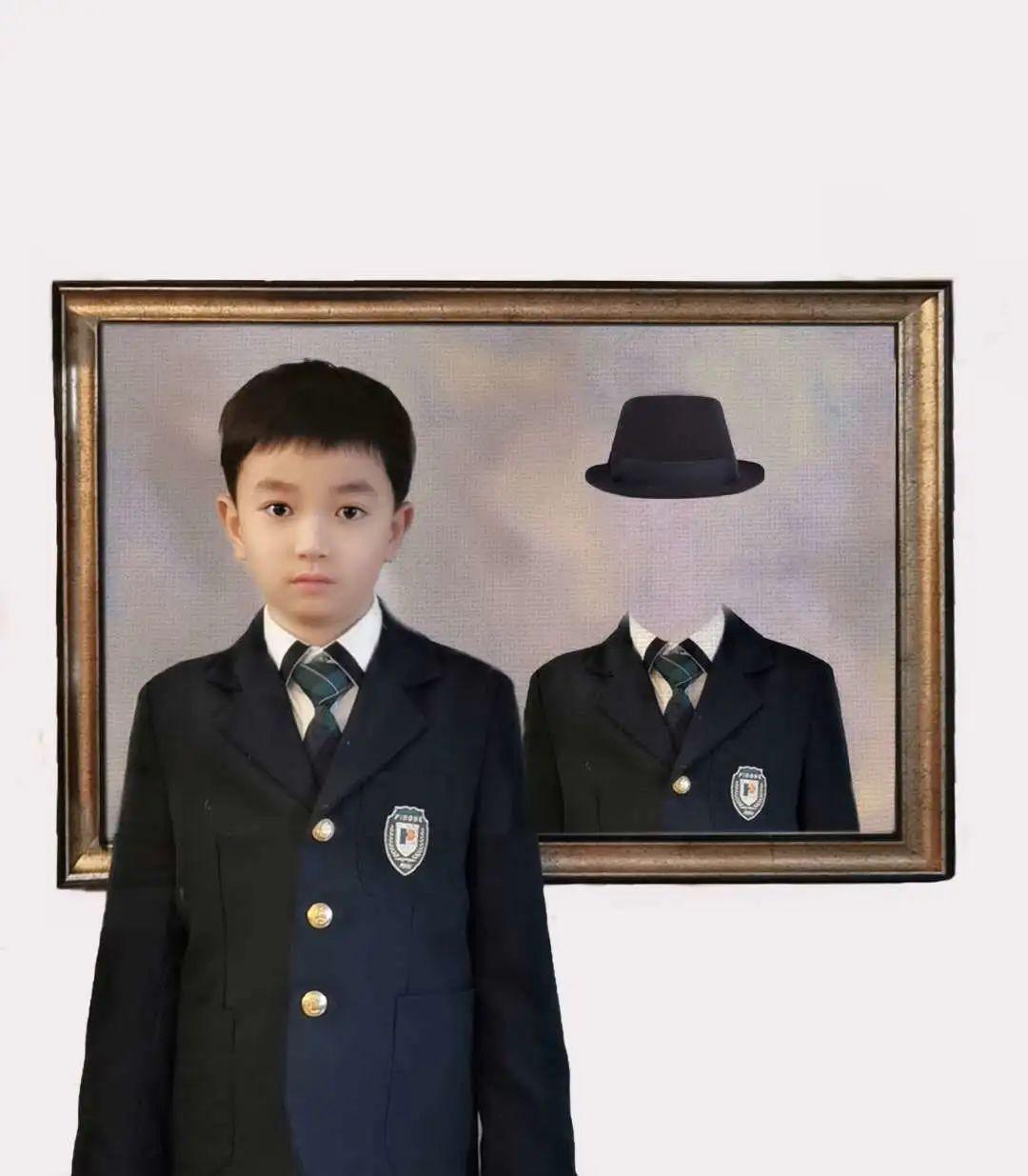 娃把自己变成了“名画”图片_8388607 娃把自己变成了“名画”图片_8388607
