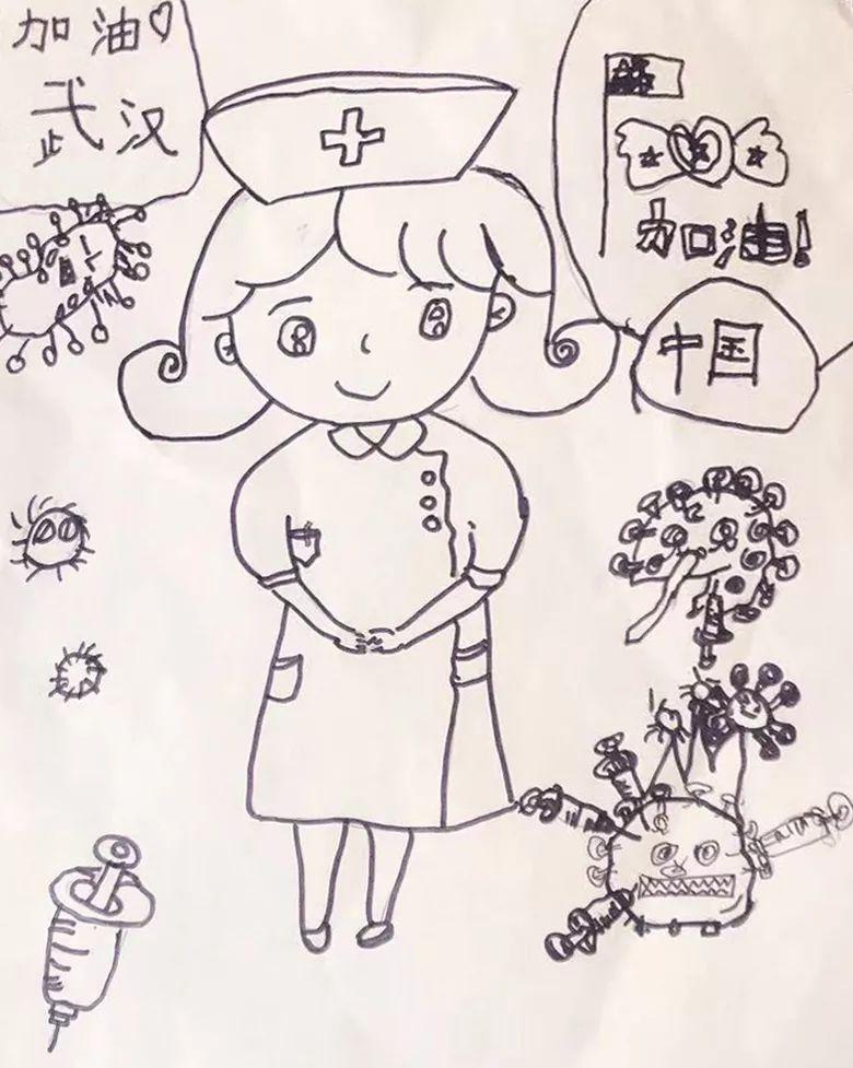 令人动容,看德英乐学子用“画”语和爱守护春天图片_8191 令人动容,看德英乐学子用“画”语和爱守护春天图片_8191