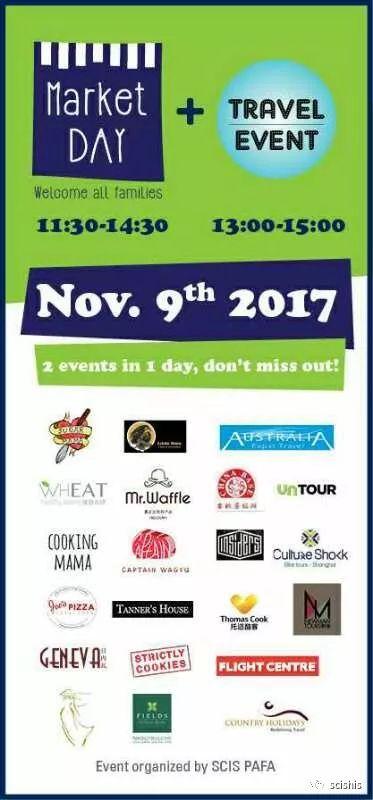 Market Day + Travel Event at SCIS Hongqiao图片_3