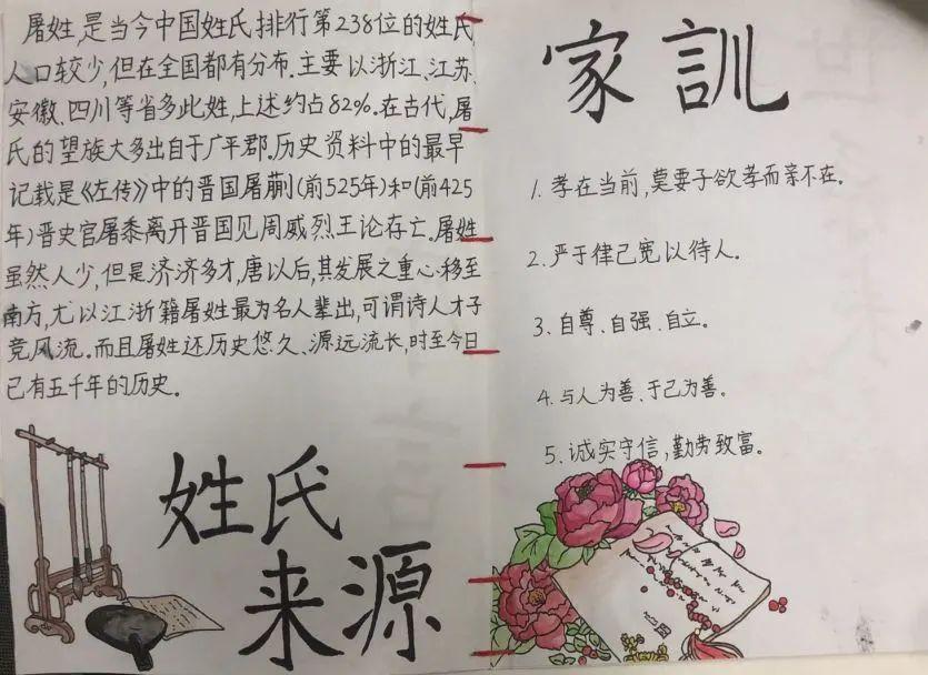 悦目临窗校长日记|毕业课程之“我的家谱”图片_16777215 悦目临窗校长日记|毕业课程之“我的家谱”图片_16777215