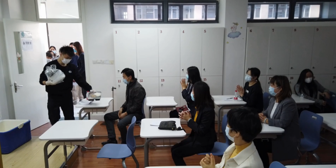 准备就绪！光华剑桥举行疫情防控预演图片_2305843009213693951