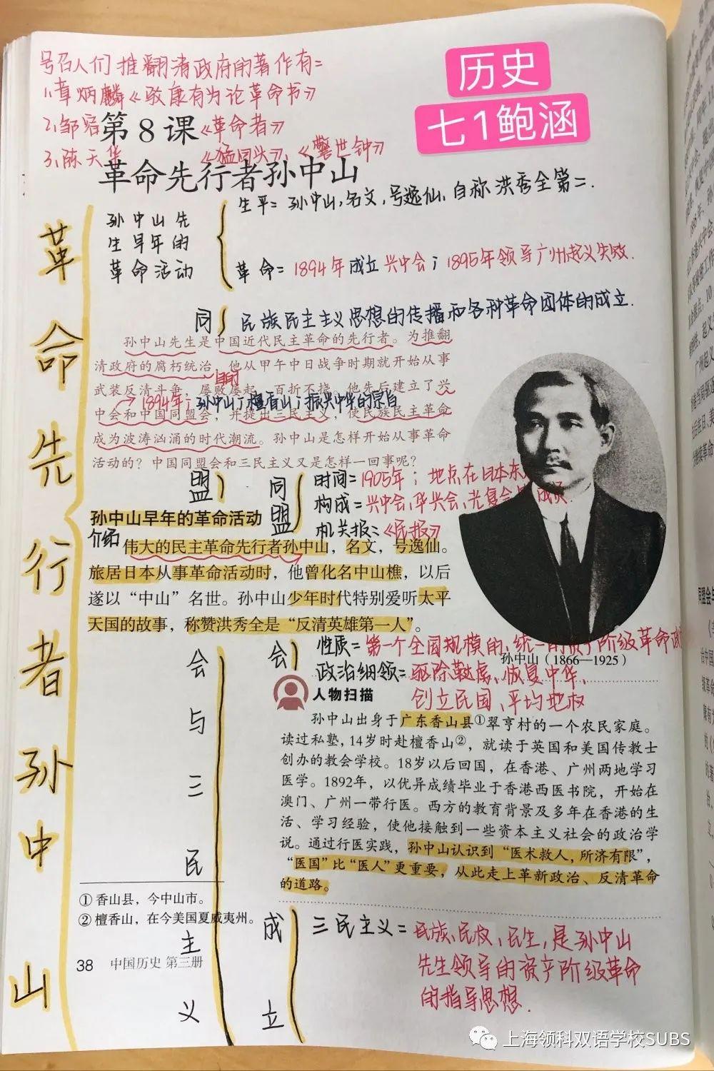 你的优秀有“记”可寻——领科双语学子课堂笔记大赏图片_8796093022207