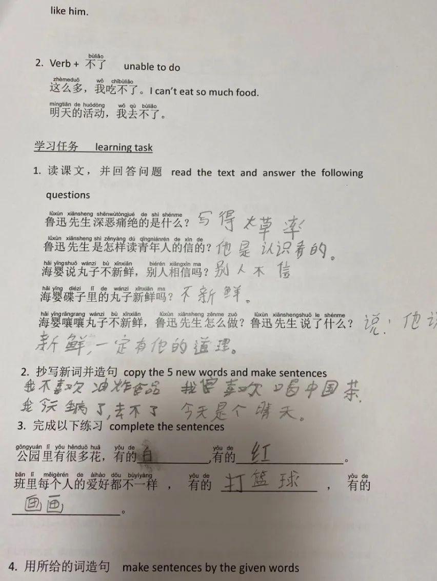 非常时期的非凡教学体验 Online teaching of Chinese courses图片_255 非常时期的非凡教学体验 Online teaching of Chinese courses图片_255