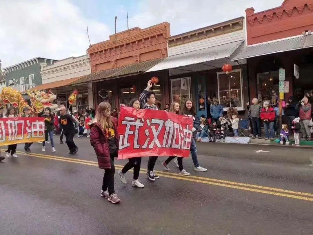 大洋彼岸的温暖——来自美国圣玛丽中学的问候图片_7