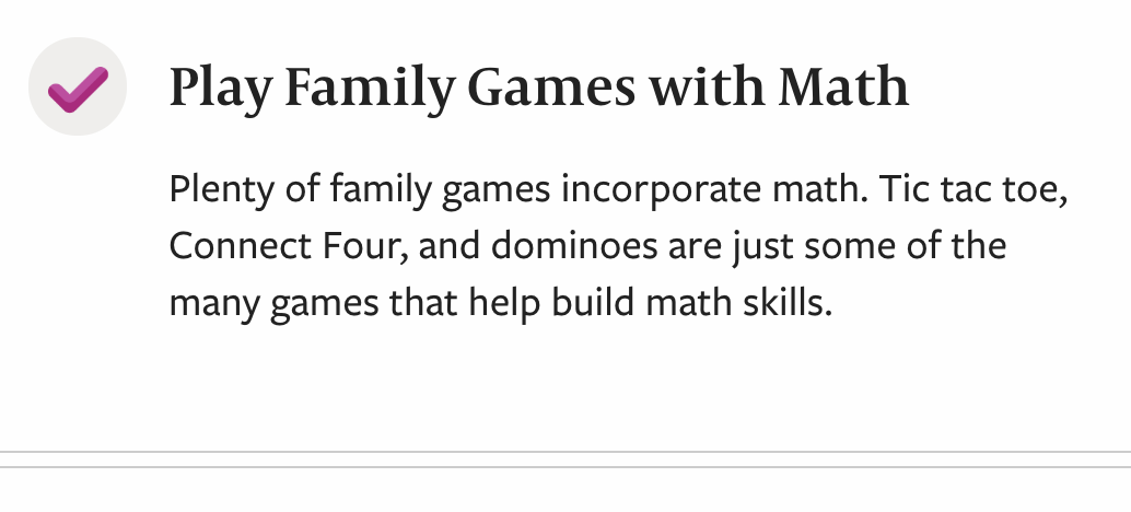 Partnering With Parents 探究学习方法 | Math Skills 日常生活中提升数学小诀窍（幼儿园篇）图片_268435455