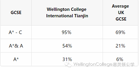 惠灵顿学子再创佳绩！Another Outstanding Year of GCSE Results!图片_7
