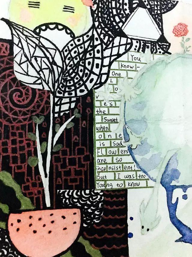 秋天，请一定把美带上——MYP  10年级个人小型画作展侧记图片_137438953471