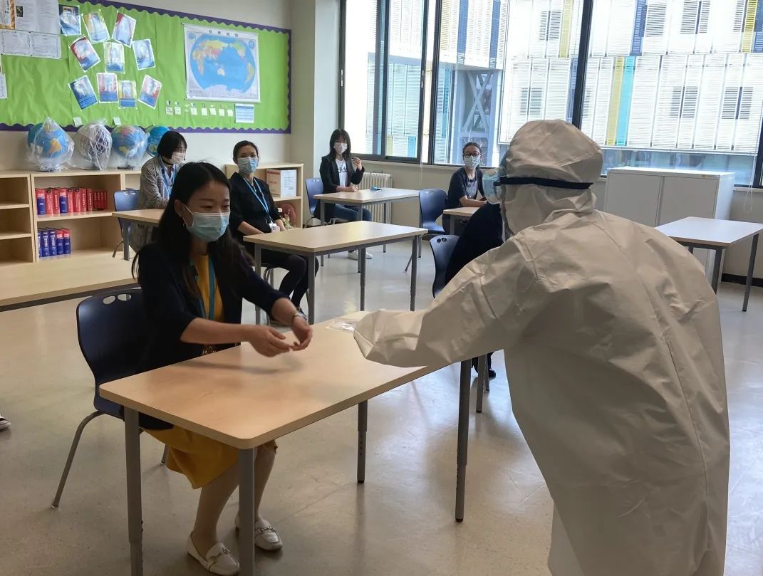 开学在即,防疫消杀,一日流程演练圆满结束| The First "Epidemic Prevention Drill" 图片_33554431 开学在即,防疫消杀,一日流程演练圆满结束| The First "Epidemic Prevention Drill" 图片_33554431
