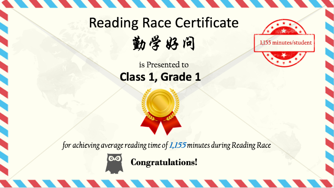 G1-G3 | 插上阅读的翅膀,助你展翅高飞!—— Reading Race小猫头鹰阅读飞行活动图片_8191 G1-G3 | 插上阅读的翅膀,助你展翅高飞!—— Reading Race小猫头鹰阅读飞行活动图片_8191