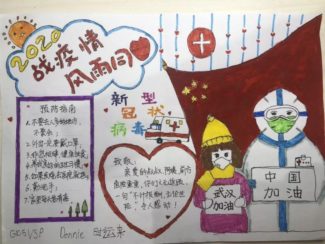 令人动容,看德英乐学子用“画”语和爱守护春天图片_31 令人动容,看德英乐学子用“画”语和爱守护春天图片_31