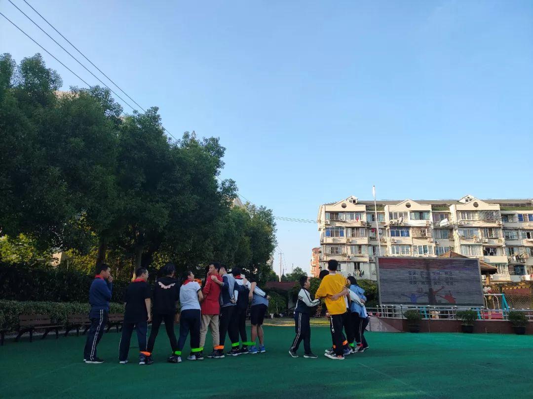 上海特奥阳光融合跑：我校同学与融合小伙伴训练记录图片_32767