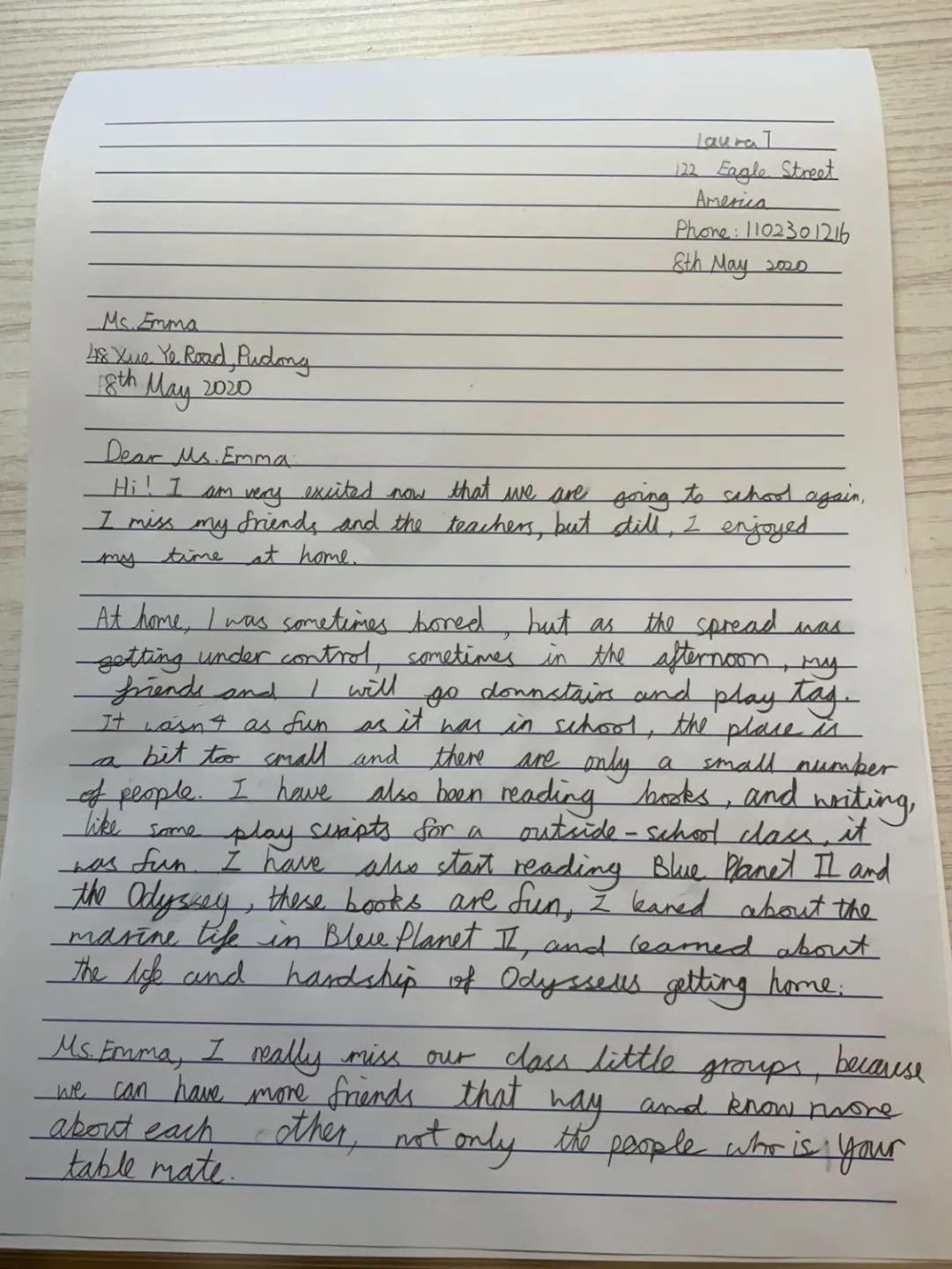 以笔为桨，在学海中遨游 I.S.P.  Letter Writing  Competition图片_68719476735