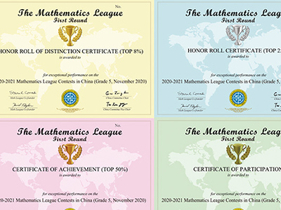 全球优质Math League数学竞赛报名啦 让学员成为G5内定 holder