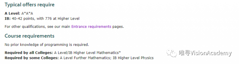 2020英国计算机专业Alevel录取要求内容图片_29
