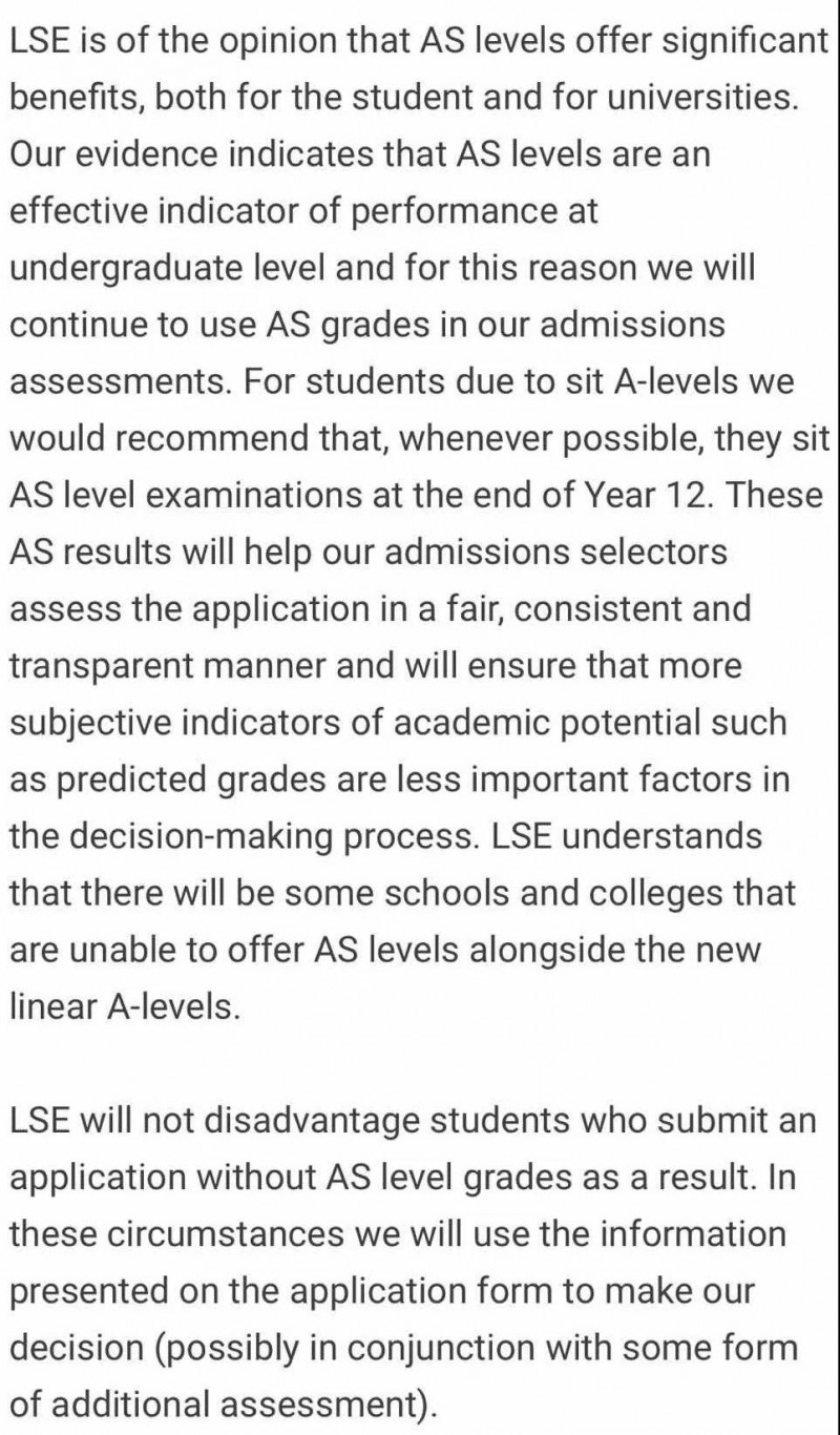 alevel预估成绩重要吗 来看看这些人气学校官方怎么说内容图片_4