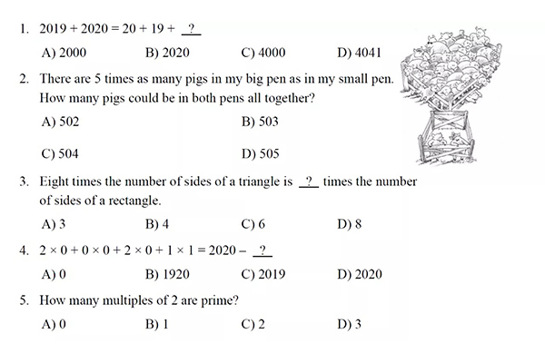 Math League竞赛活动倒计时开始了 您的学员适合参加这项比赛吗？内容图片_2