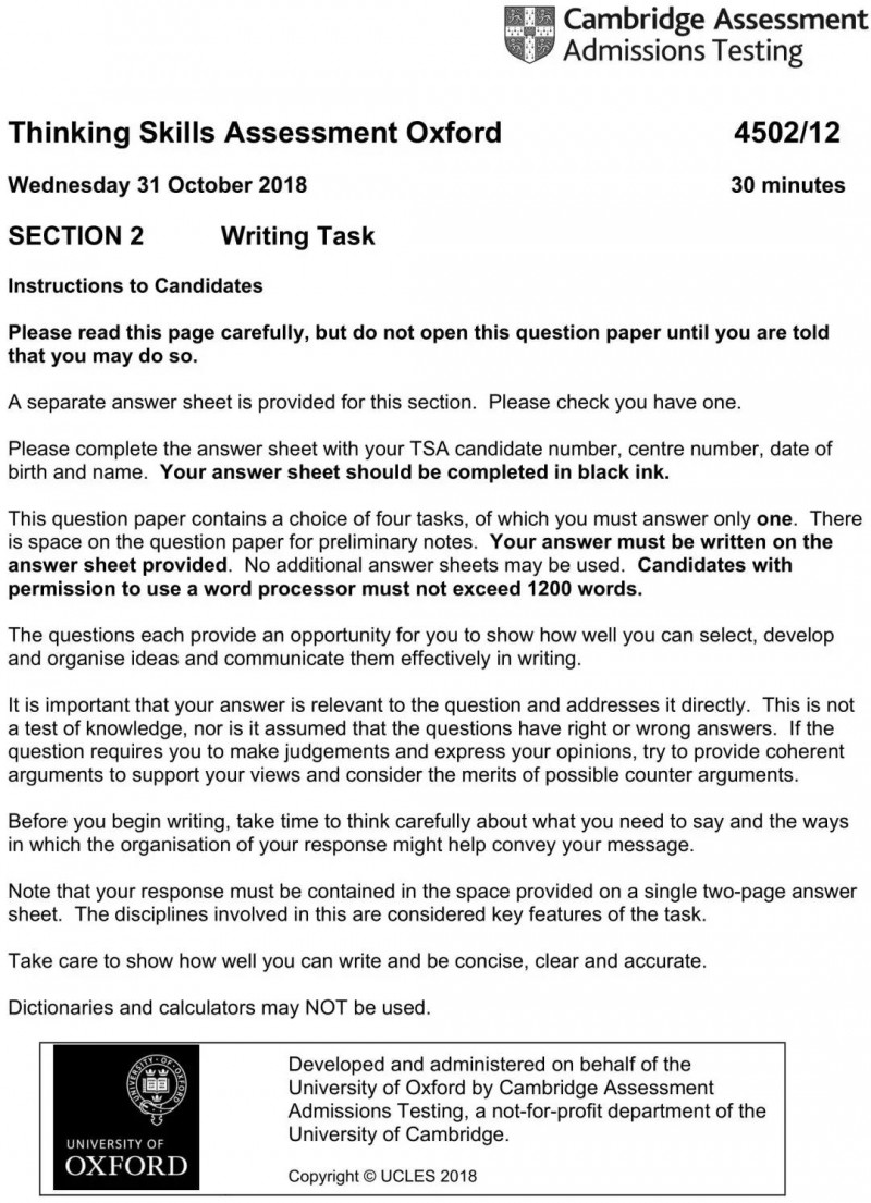 牛津TSA考试题型揭秘 拿下这2种题就等于拿下高分内容图片_5