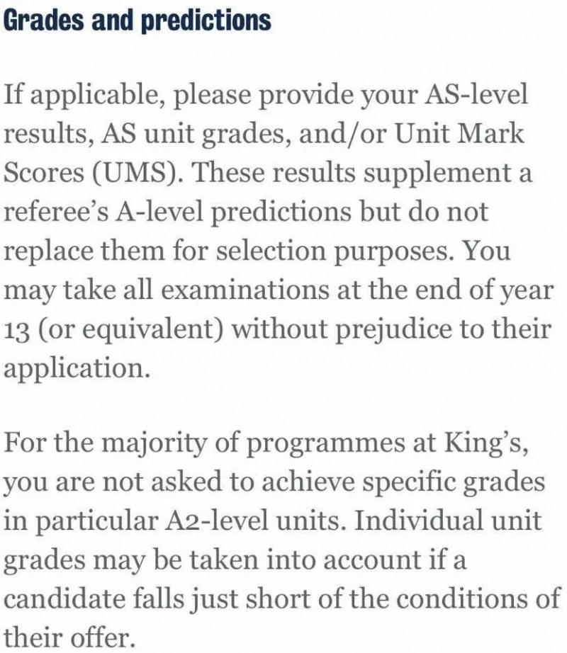 alevel预估成绩重要吗 来看看这些人气学校官方怎么说内容图片_6