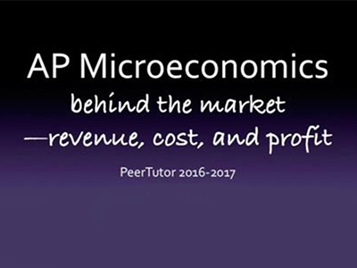 2021年5月AP微观经济学考点总结  想考理想分的你赶紧记下来
