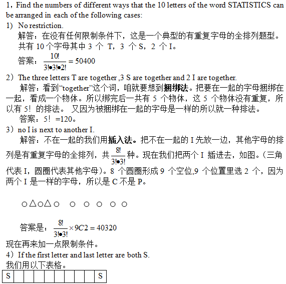 Alevel数学排列组合真题来了 拉近你与全A的距离内容图片_2