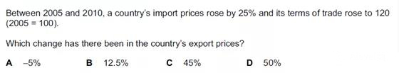 Alevel宏观经济Terms of trade考点讲解 考A*的锦囊妙计在这里内容图片_4