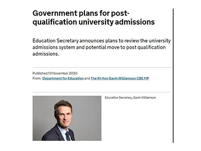 英国UCAS本科申请改革政策即将出台 英国大学录取不再依靠Alevel预估成绩