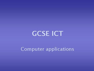 GCSE计算机难度太大 不不不它可是A*很高的科目之一