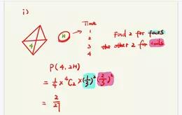 Alevel数学排列和概率真题解析   2道真题教你解决这两部分难点内容图片_2