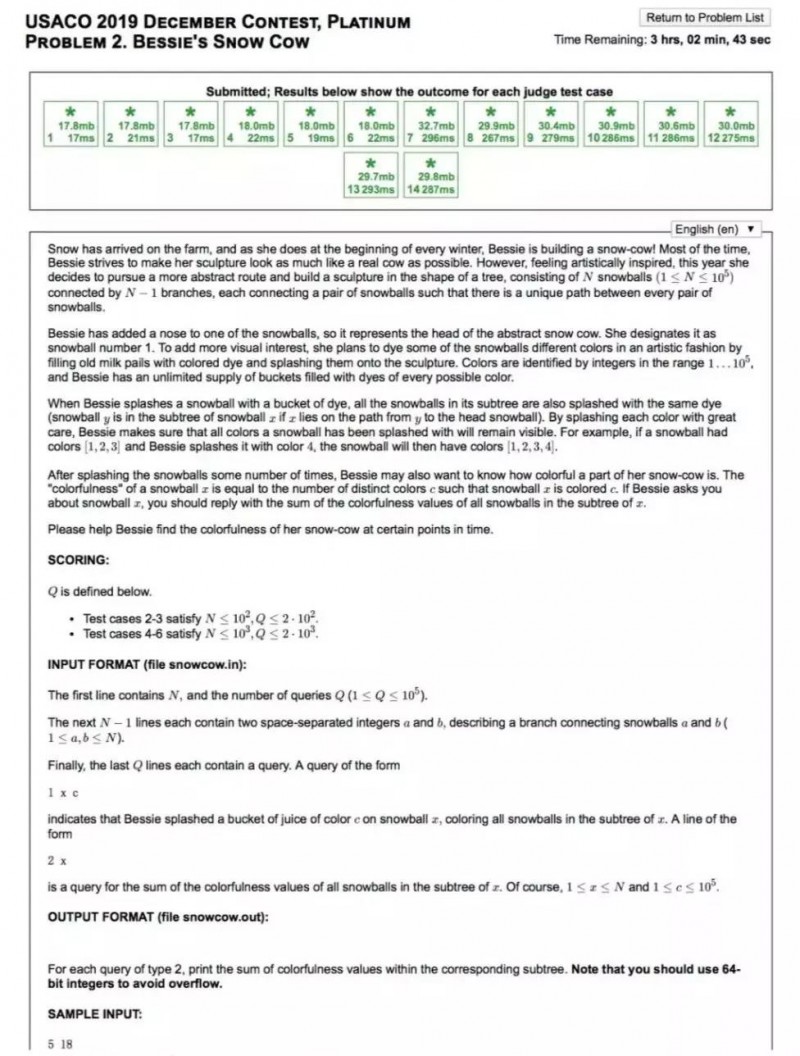 USACO竞赛难度很大吗  选手说使用C++比Java解题更有利内容图片_11