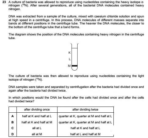 Alevel生物DNA真题解析  这几道来自CIE考试局的真题可是难倒了无数人内容图片_1