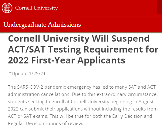 2022美国大学本科申请不用考SAT ACT了？目标TOP50的你该如何增加申请竞争力内容图片_3