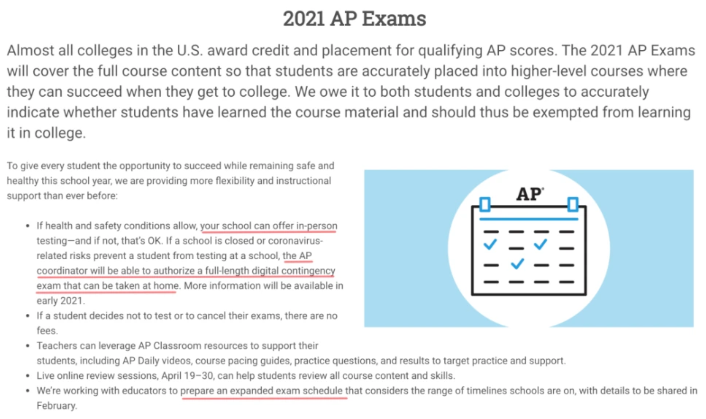 如何应对2021​AP线上考试？偷偷告诉你大神们都是抓住了这几个拿5分的点内容图片_1