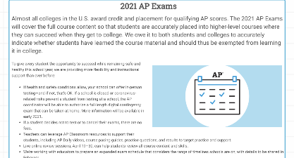 AP同学请注意 2021年AP采用线上考试形式 赶紧了解这些AP线上考试新消息