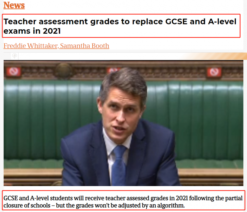 英国2021ALEVEL考试取消 对中国考生将有何影响内容图片_2