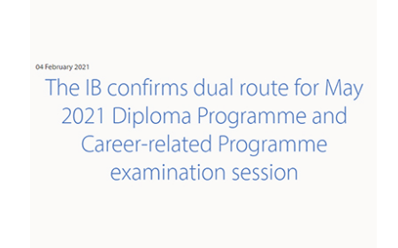2021IB考试2月新方案公布：2种选择，考与不考或由学校决定内容图片_1