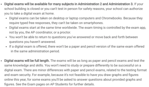 ​AP同学请注意2021香港AP考试纸笔考可转线上考 表格申请截止于2月19日内容图片_2