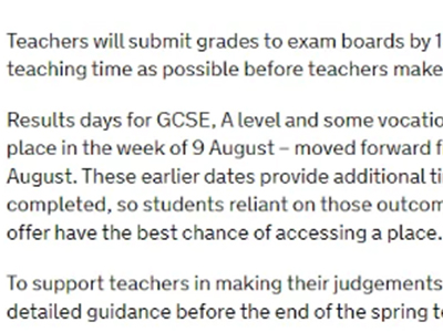 ​今年夏季ALevel/GCSE评分细则有新变化  这些评分重点一定要提前了解