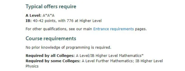 英国剑桥大学计算机专业alevel要求有多高  唯寻2位手握剑桥的学长来告诉你内容图片_2