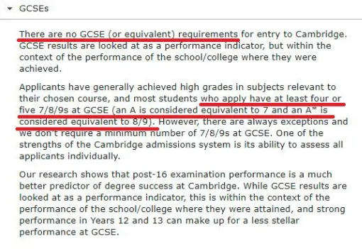 2021年QS排名TOP10的院校点名要GCSE成绩  你还没搞清楚GCSE成绩的重要性吗内容图片_2