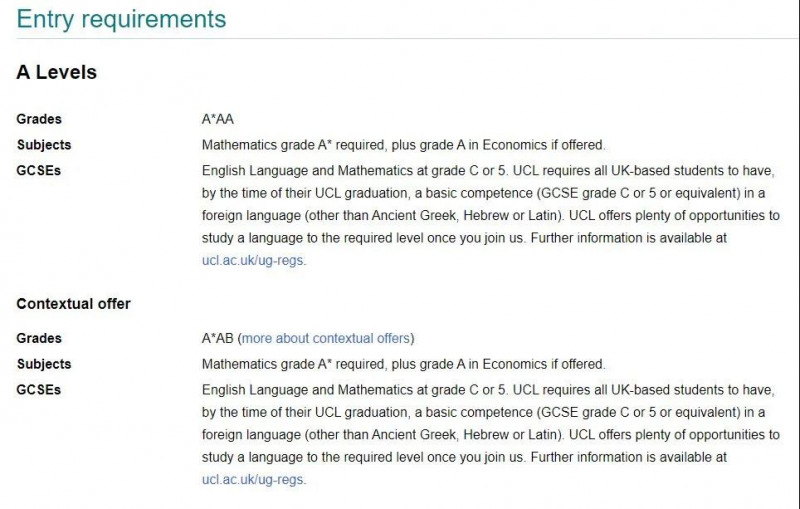 英国大学alevel必选科目有哪些？UCL公开表示偏爱这些科目内容图片_6