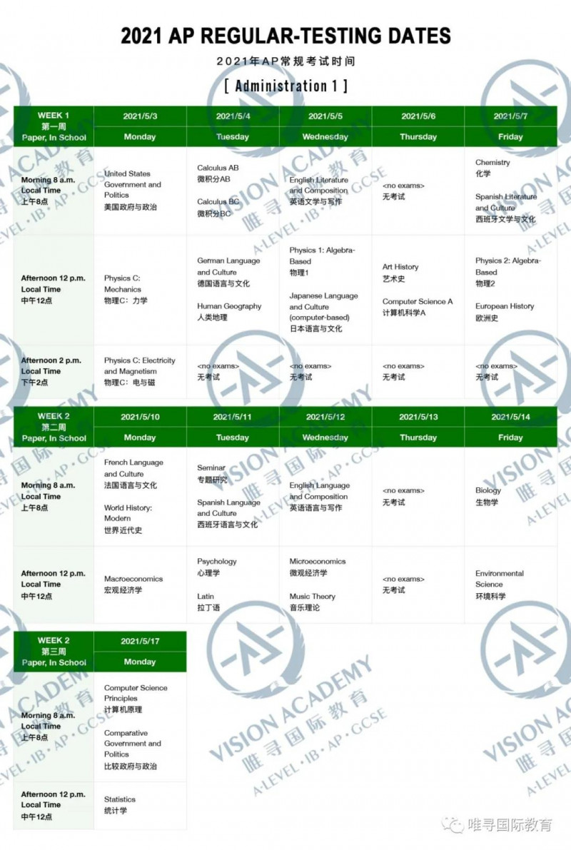 2021AP机考时间 操作流程介绍，目标5分要充分熟悉这些流程内容图片_3