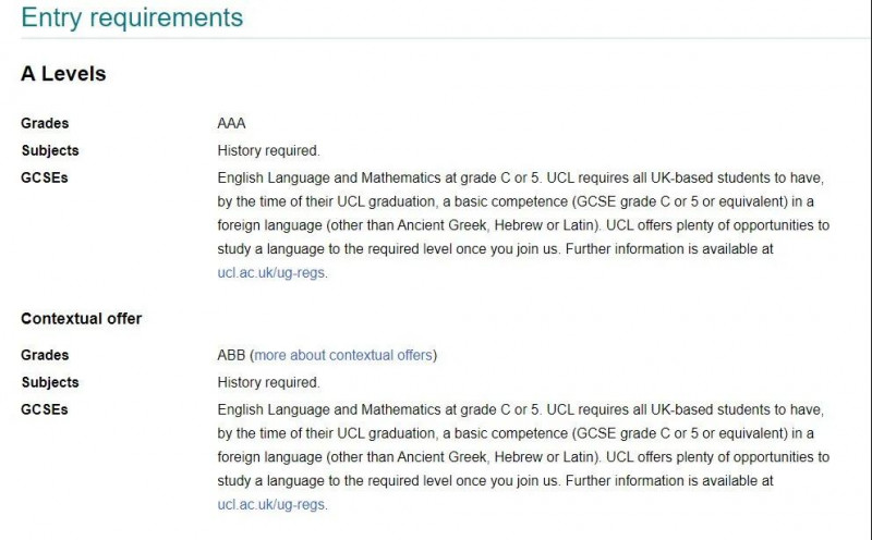 英国大学alevel必选科目有哪些？UCL公开表示偏爱这些科目内容图片_7