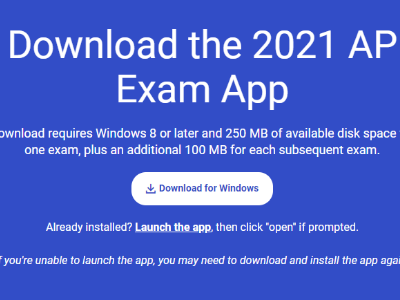 2021年AP线上考试APP安装说明 线上考试这份操作指南一定要看