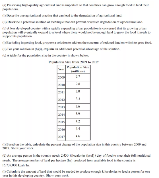 重点记忆的AP微积分FRQ答题技巧  实验题照样能够拿满分内容图片_3
