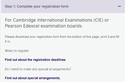 独立考生注意了 CIE大考Alevel社会考生报名时间和注意事项来了内容图片_3